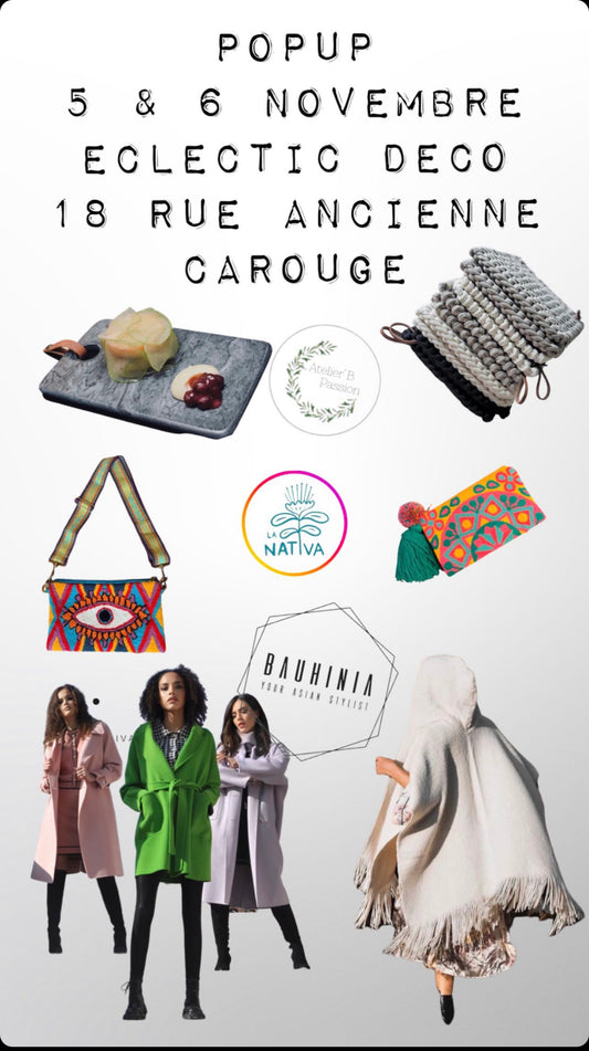 Pop-Up at Eclectic Deco Concept Store in ( Carouge)