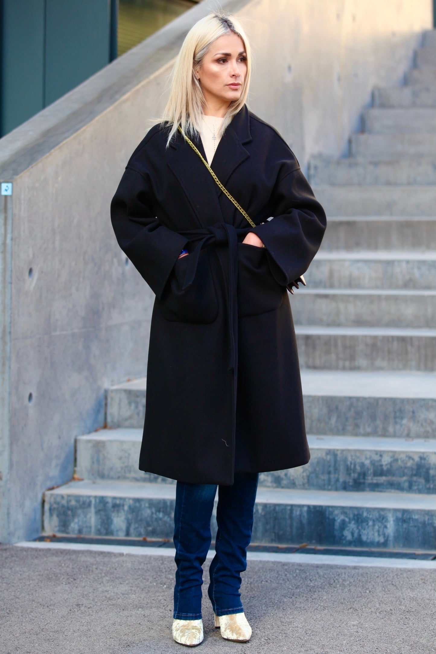 ABRIGO NOVIO COREANO OVERSIZE