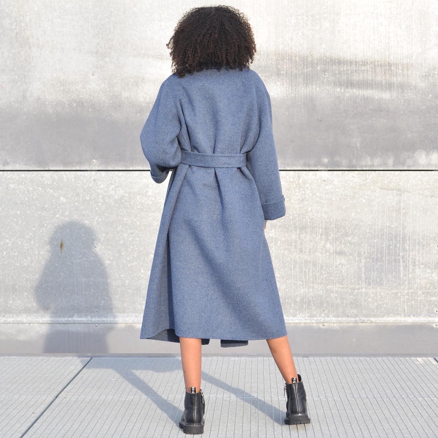 MANTEAU CORÉEN BLEU ALP
