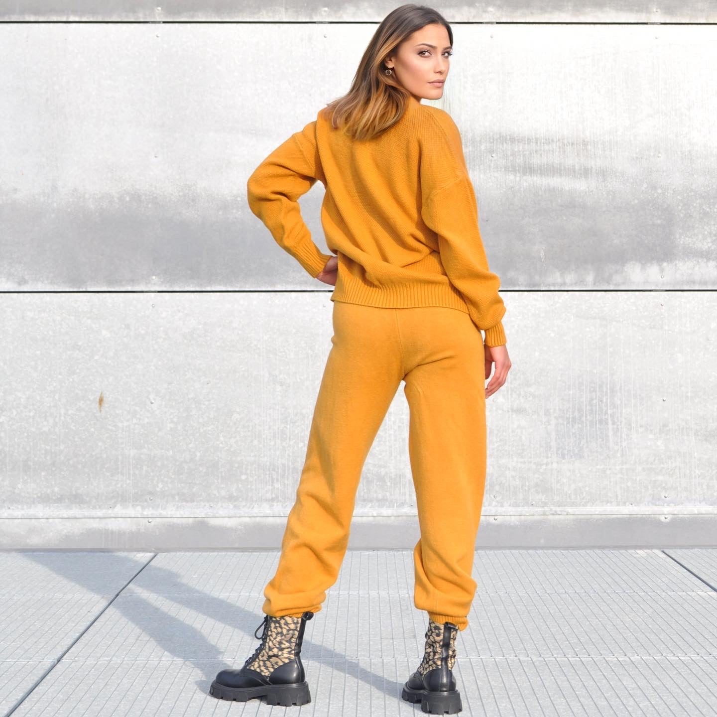 CONJUNTO CASUAL VIDE NARANJA