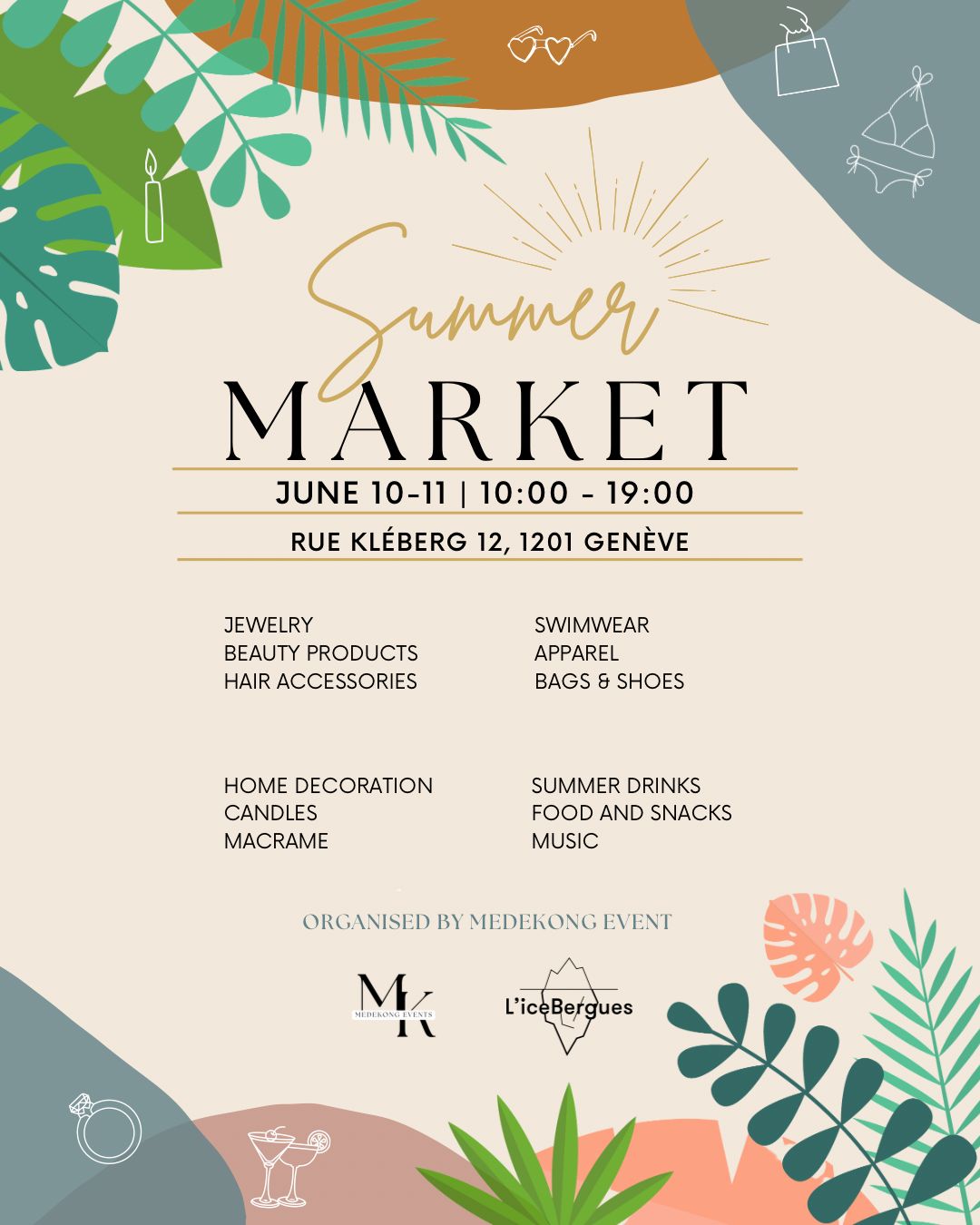 SUMMER MARKET MEDEKONG @ICEBERGUES 17-18 JUNE 2023